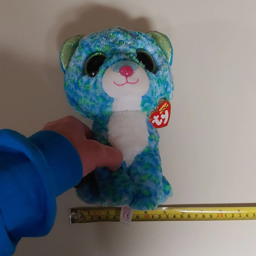 Ty 🆕 Beanie Boo's Leona The Cat Stuffed Animal Toy
